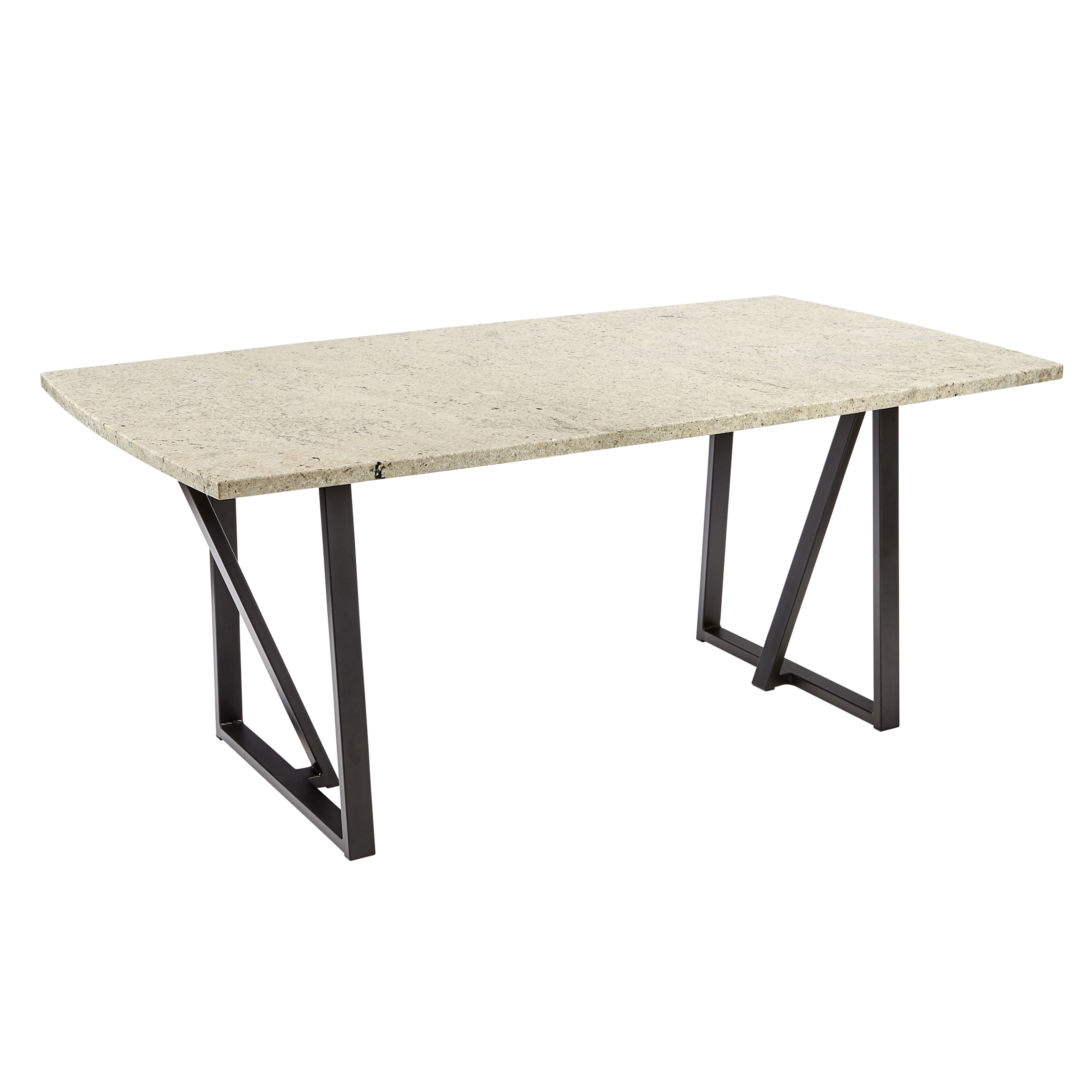 Creame Granite Dining Table 0013 All in Stone