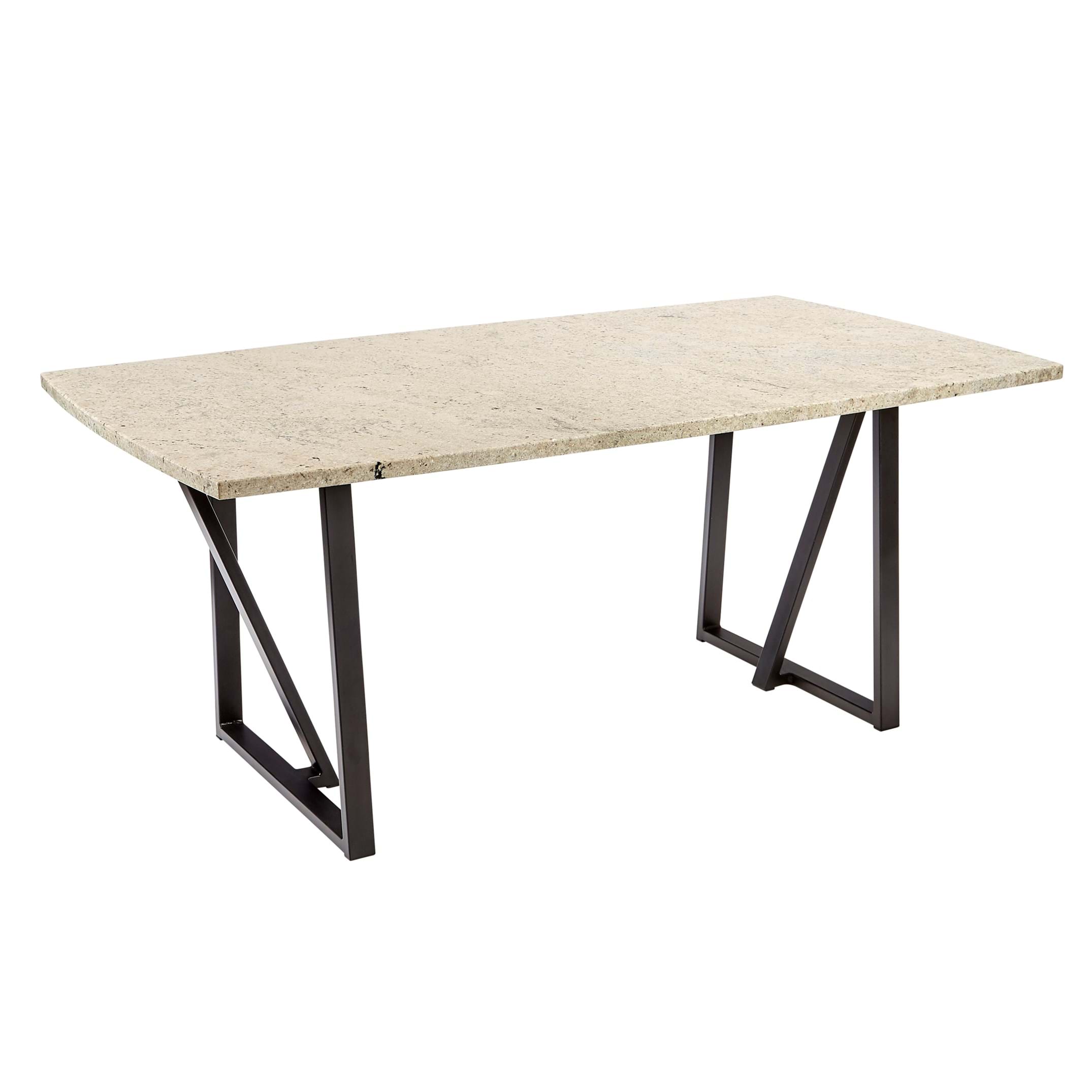 Creame Granite Dining Table 0013 All in Stone